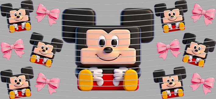 16oz Disney style-D-1788